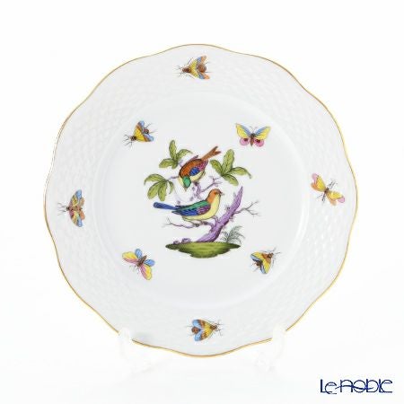 ヘレンド ロスチャイルドバード 多彩色 ROM-4 00517-0-00 プレート 19cm