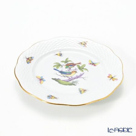 ヘレンド ロスチャイルドバード 多彩色 ROM-4 00517-0-00 プレート 19cm