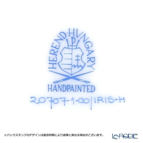 ヘレンド アイリスオレンジ IRIS-H 20707-0-00 モカカップ＆ソーサー 150ml