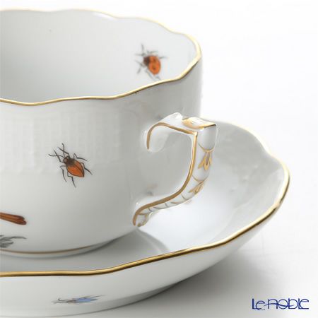 ヘレンド ロスチャイルドバード 多彩色 ROM-7 00724-0-00／724 ティーカップ＆ソーサー 200ml