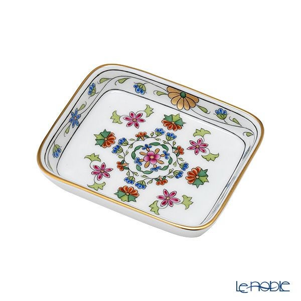 ヘレンド ラオール LHT オブロングトレイ 8.5×7cm 小皿／豆皿 07733-0-00