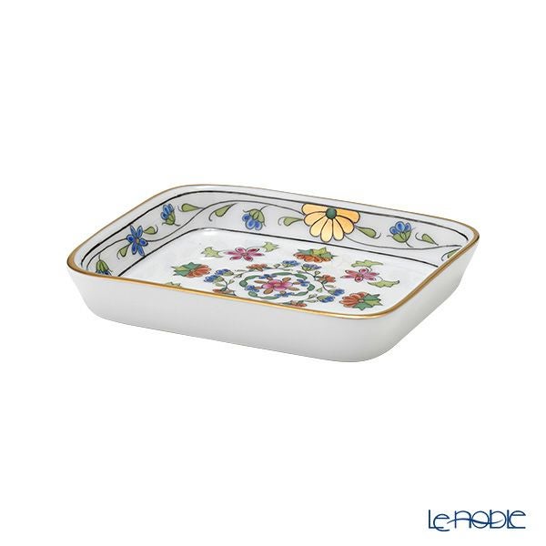 ヘレンド ラオール LHT オブロングトレイ 8.5×7cm 小皿／豆皿 07733-0-00