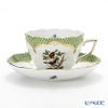 ヘレンド ロスチャイルドバード グリーンスケール ROEV-4 00730-0-00 ティーカップ＆ソーサー（兼用） 200ml