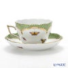 ヘレンド ロスチャイルドバード グリーンスケール ROEV-3 00730-0-00 ティーカップ＆ソーサー（兼用） 200ml