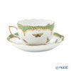ヘレンド ロスチャイルドバード グリーンスケール ROEV-2 ティーカップ＆ソーサー 200ml 00724-0-00
