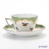 ヘレンド ロスチャイルドバード グリーンスケール ROEV-2 00730-0-00 ティーカップ＆ソーサー（兼用） 200ml
