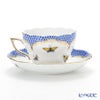 ヘレンド ロスチャイルドバード ブルースケール ROEB-2 00730-0-00 ティーカップ＆ソーサー（兼用） 200ml