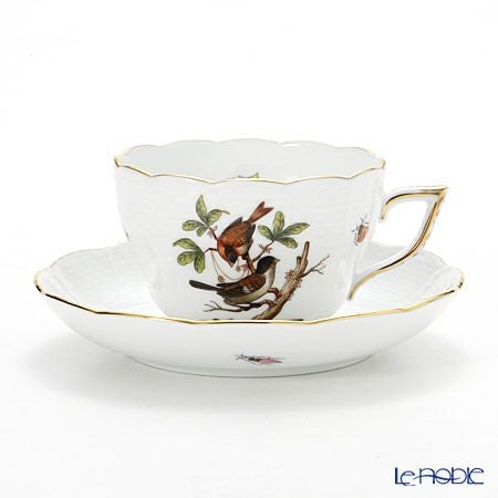 ヘレンド ロスチャイルドバード RO-4 00730-0-00 ティーカップ＆ソーサー（兼用） 200ml