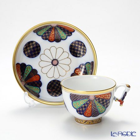 ヘレンド シノワズリ（中国趣味）CIM 菊・伊万里 003364-0-21 マンダリン ラージカップ＆ソーサー