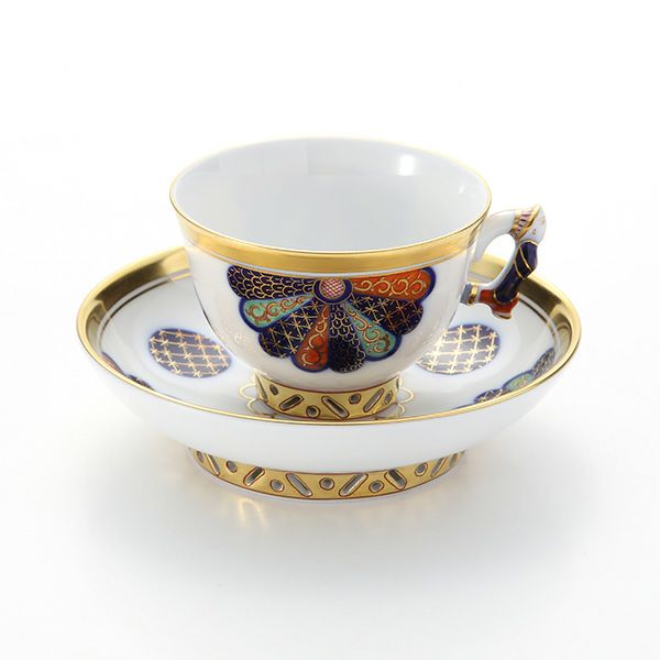 ヘレンド シノワズリ（中国趣味） 菊・伊万里 CIM・03371-0-21 マンダリン スモールカップ＆ソーサー