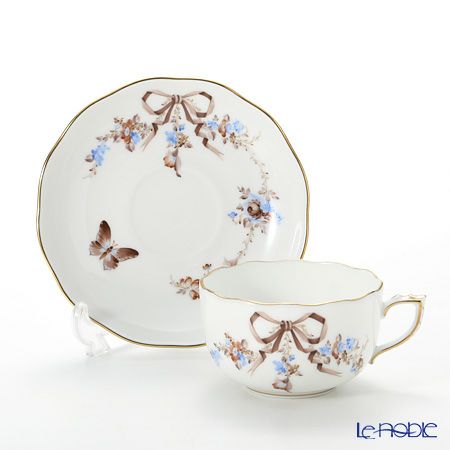 ヘレンド エデン ブラウン EDENMB 20724-0-00 ティーカップ＆ソーサー 200ml