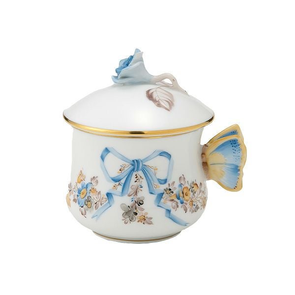 ヘレンド エデン ブルー EDENBM クリームカップ バタフライ 02385-0-91