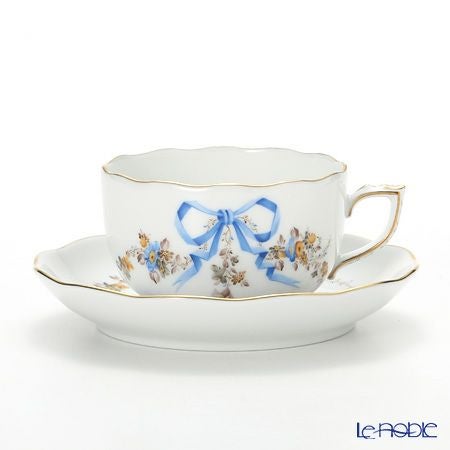 ヘレンド エデン ブルー EDENBM 20724-0-00 ティーカップ＆ソーサー 200ml