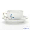 ヘレンド エデン ブルー EDENBM 20724-0-00 ティーカップ＆ソーサー 200ml