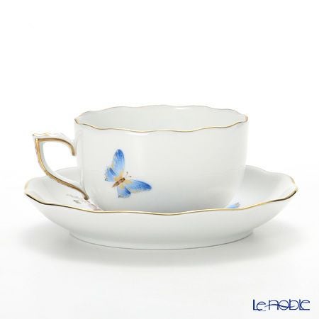 ヘレンド エデン ブルー EDENBM 20724-0-00 ティーカップ＆ソーサー 200ml