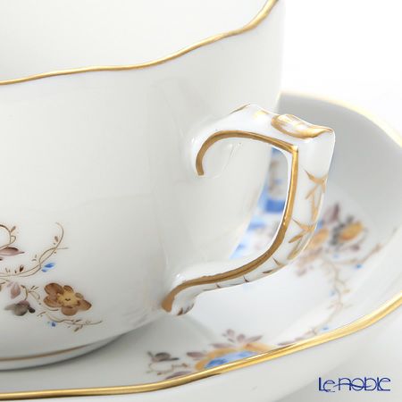 ヘレンド エデン ブルー EDENBM 20724-0-00 ティーカップ＆ソーサー 200ml