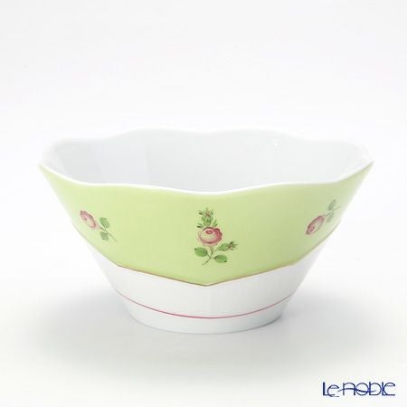 ヘレンド プティットローズ MX3 00901-0-00 ボウル 13cm（グリーン）