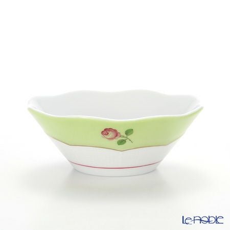 ヘレンド プティットローズ MX3 00902-0-00 スモールボウル 9.5cm（グリーン）
