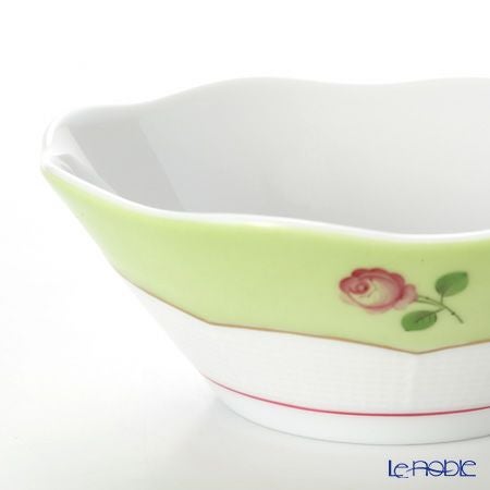 ヘレンド プティットローズ MX3 00902-0-00 スモールボウル 9.5cm（グリーン）