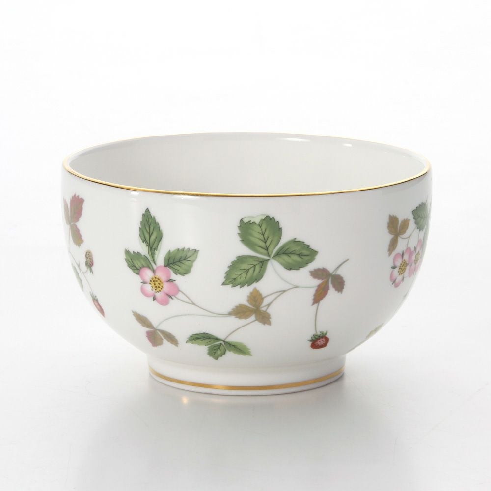 ・ウェッジウッド  ワイルドストロベリー ライスボウル ウェッジウッド（Wedgwood） ワイルドストロベリー ライスボウル（ふた