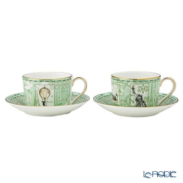 ウェッジウッド（Wedgwood） ミレニアムコレクション ティーカップ＆ソーサー ペア 1998年／19世紀