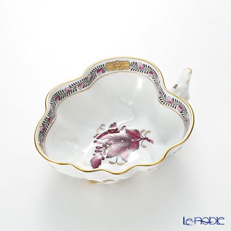 ヘレンド アポニーロイヤルダークピンク AP3-X1+MON ポット、シュガー、クリーマー（LE250）