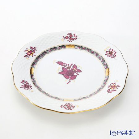 ヘレンド アポニーロイヤルダークピンク AP3-X1 00517-0-00 プレート 19cm