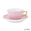 ヘレンド (HEREND) エカイユ ピンク VHP 20724-0-00 ティーカップ＆ソーサー 200ml