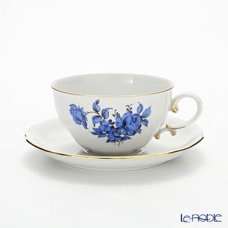 アウガルテン（AUGARTEN） マリアテレジア ブルー（50981） バラ ティーカップ＆ソーサー 250ml（062）