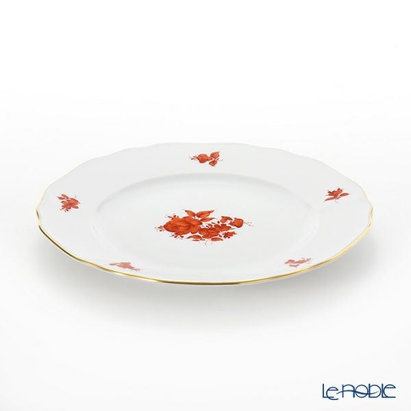 アウガルテン（AUGARTEN） マリアテレジア オレンジ（5098A） バラ プレート 20cm