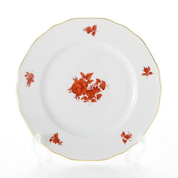 アウガルテン（AUGARTEN） マリアテレジア オレンジ（5098A） バラ プレート 20cm
