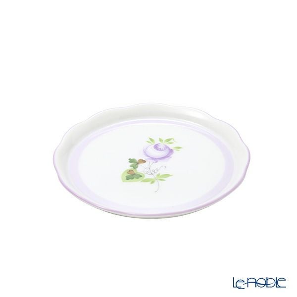 ヘレンド ウィーンのバラ ライラック VRHL 00341-0-00 コースター10cm