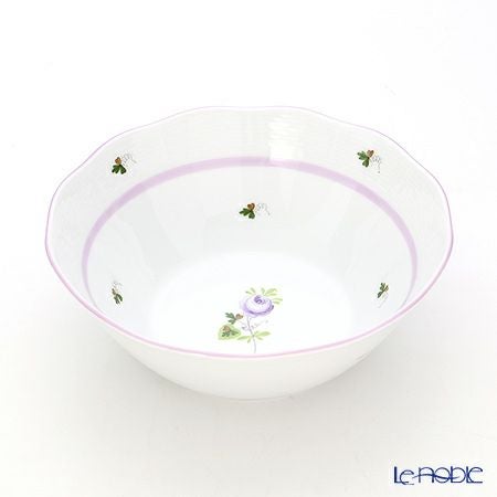 ヘレンド ウィーンのバラ ライラック 00360-0-00 ボウル 20cm
