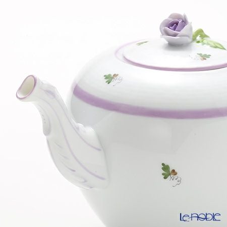 ヘレンド (HEREND) ウィーンのバラ ライラック 00606-0-09 ティーポット ローズ 800ml