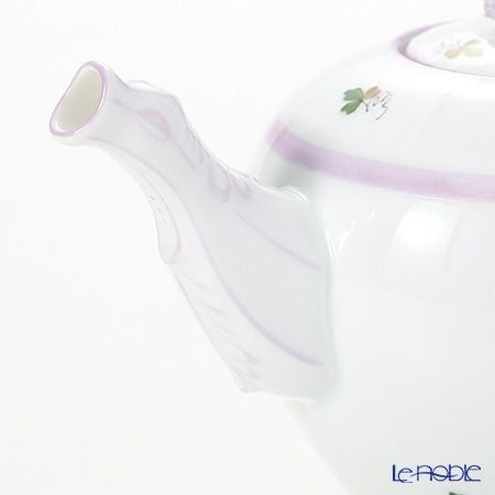 ヘレンド ウィーンのバラ ライラック 00608-0-09 ティーポット ローズ 400ml