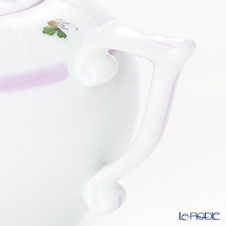 ヘレンド ウィーンのバラ ライラック 00608-0-09 ティーポット ローズ 400ml