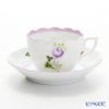 ヘレンド ウィーンのバラ ライラック 00711-0-00 モカカップ＆ソーサー 100ml