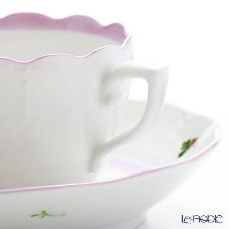 ヘレンド ウィーンのバラ ライラック 00711-0-00 モカカップ＆ソーサー 100ml