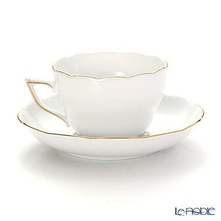 ヘレンド マリンライフ MEVHS2 20730-0-00 ティーカップ＆ソーサー（兼用） 200ml シェル／グリーン