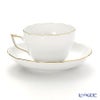 ヘレンド マリンライフ MEVHS6 20730-0-00 ティーカップ＆ソーサー（兼用） 200ml フィッシュ／イエロー