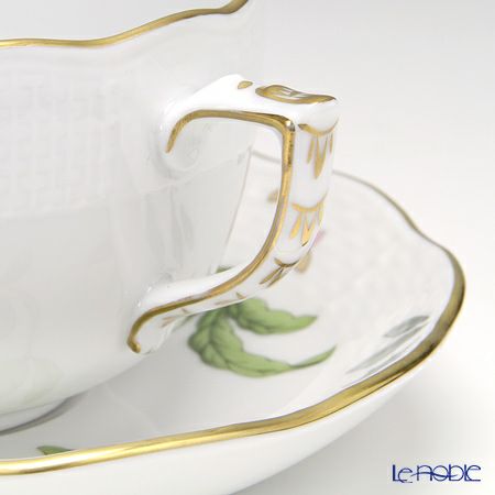 ヘレンド フォレ（葉） FORETGD-1 00724-0-00 ティーカップ＆ソーサー 200ml