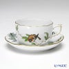 ヘレンド フォレ（葉） FORETGD-6 00724-0-00 ティーカップ＆ソーサー 200ml