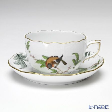 ヘレンド フォレ（葉） FORETGD-6 00724-0-00 ティーカップ＆ソーサー 200ml