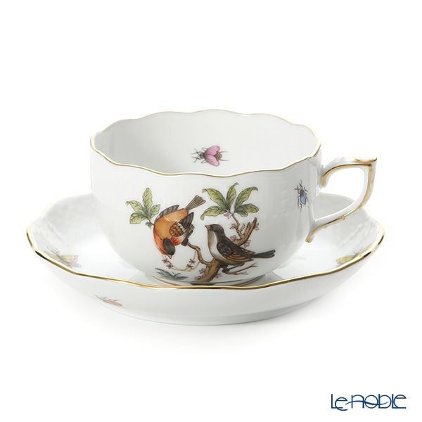 ヘレンド (HEREND) ロスチャイルドバード RO-12 00724-0-00 ティーカップ＆ソーサー 200ml