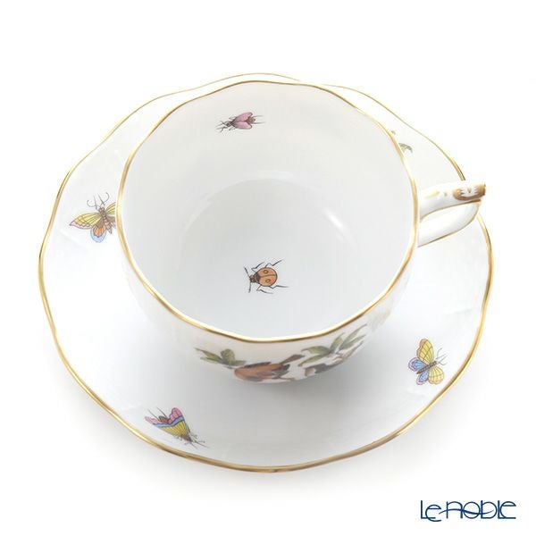 ヘレンド (HEREND) ロスチャイルドバード RO-12 00724-0-00 ティーカップ＆ソーサー 200ml