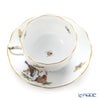 ヘレンド (HEREND) ロスチャイルドバード RO-12 00724-0-00 ティーカップ＆ソーサー 200ml