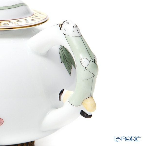 ヘレンド シノワズリ（中国趣味） 華牡丹 PVFP-X1 03305-0-21 ミニティーポット（マンダリン） 350ml