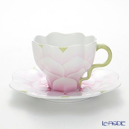 ヘレンド (HEREND) CAME1 04740-0-00 ティーカップ＆ソーサー 200ml（ピンク）