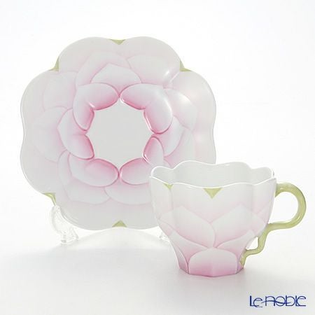 ヘレンド (HEREND) CAME1 04740-0-00 ティーカップ＆ソーサー 200ml（ピンク）