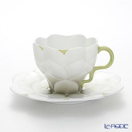 ヘレンド CAME3 04740-0-00 ティーカップ＆ソーサー 200ml（グリーン）